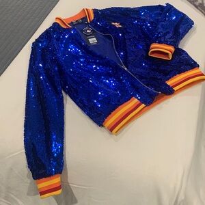 Astros Sequin Zip Jacket - Never worn with Tags